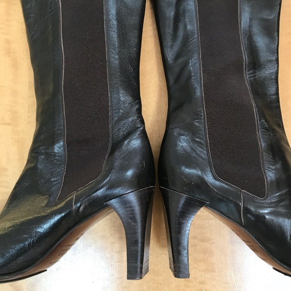 NWOT Anne Klein Brown heel boots - Picture 6 of 10